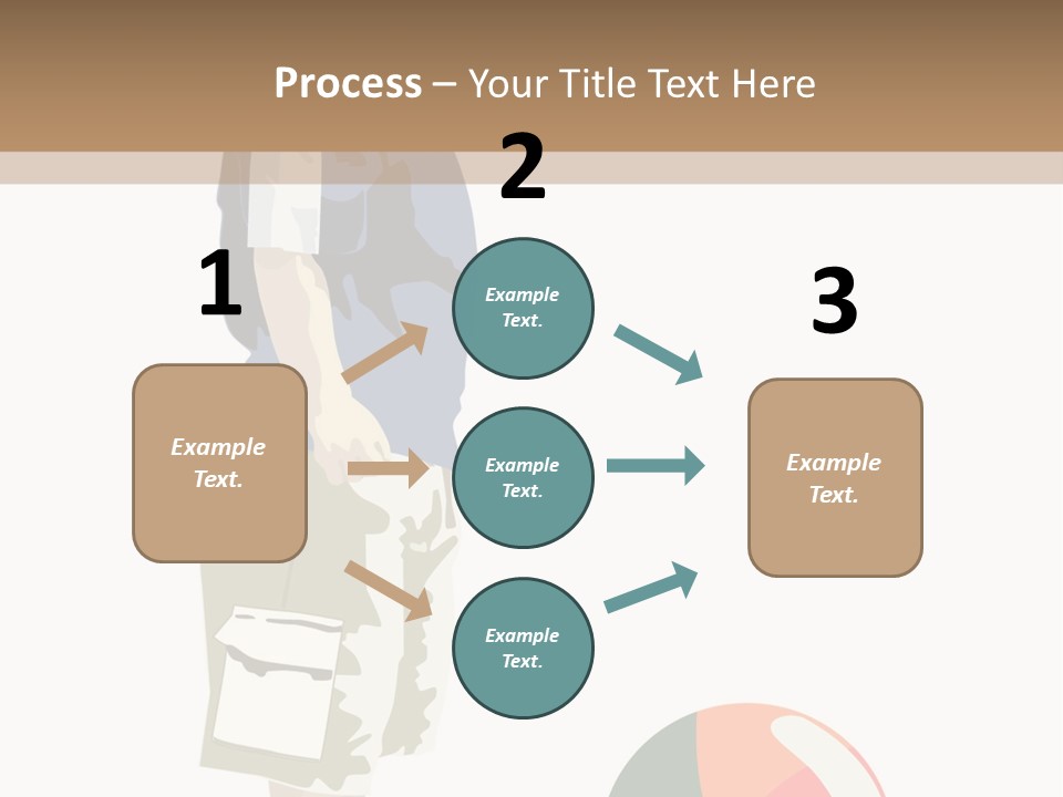 Barefoot Son Cute PowerPoint Template