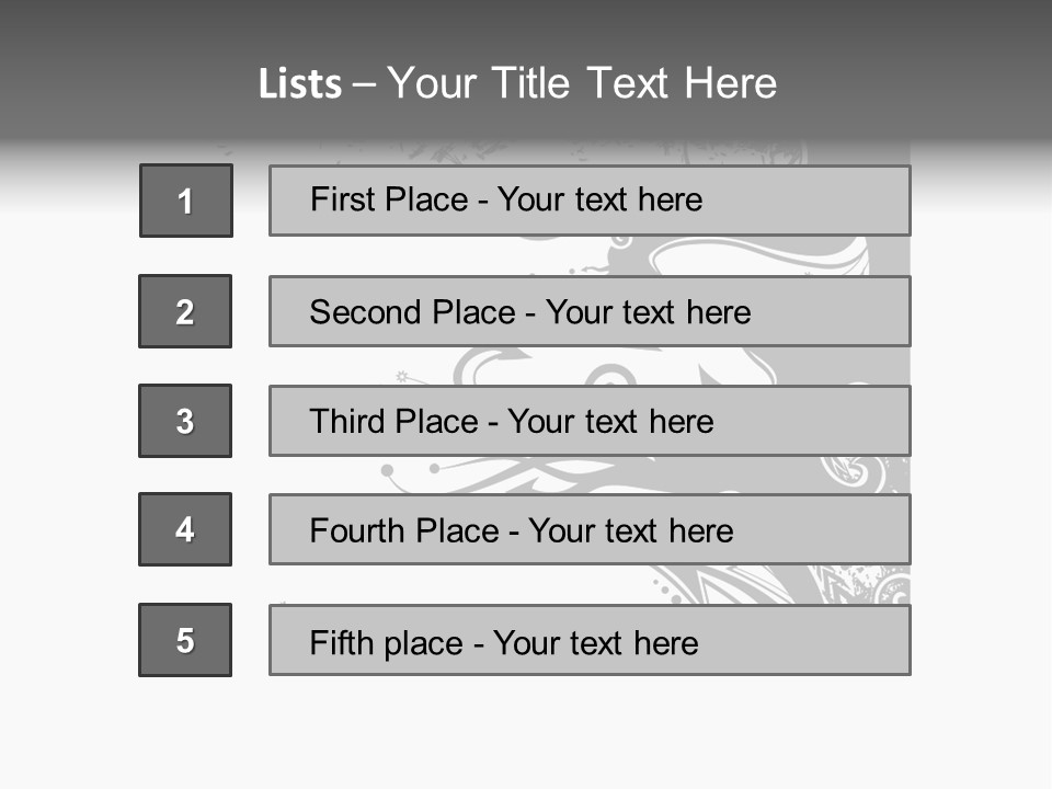 Dots Clipart Points PowerPoint Template