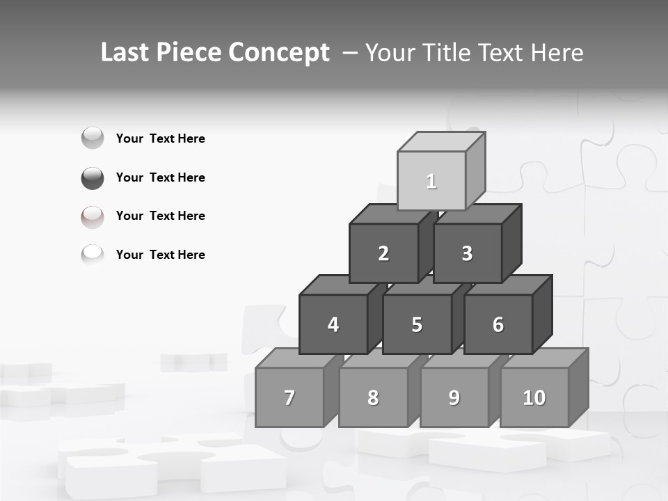 Piece Skill Patience PowerPoint Template