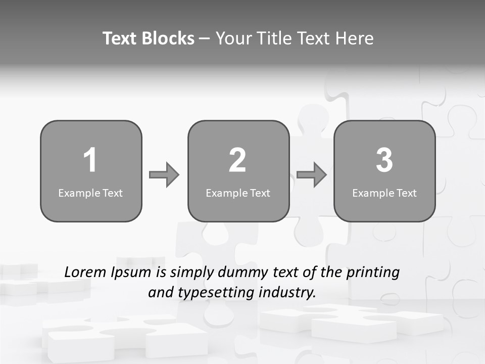 Piece Skill Patience PowerPoint Template
