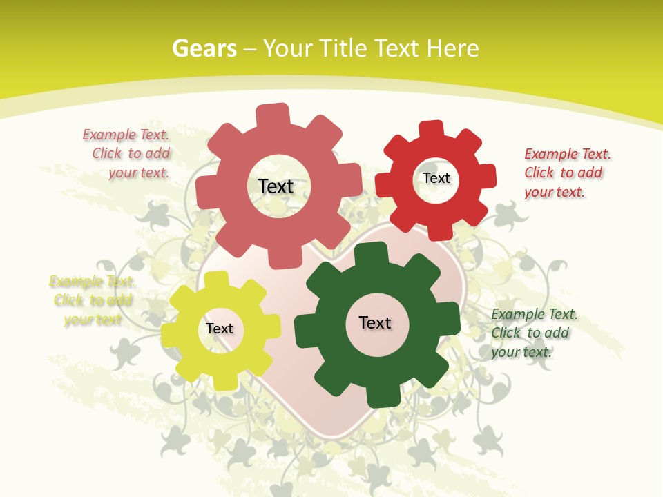 Gift Giving Background PowerPoint Template