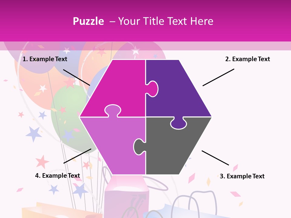 Jubilee Bargains Vector PowerPoint Template