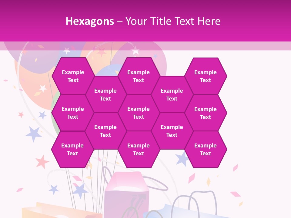 Jubilee Bargains Vector PowerPoint Template