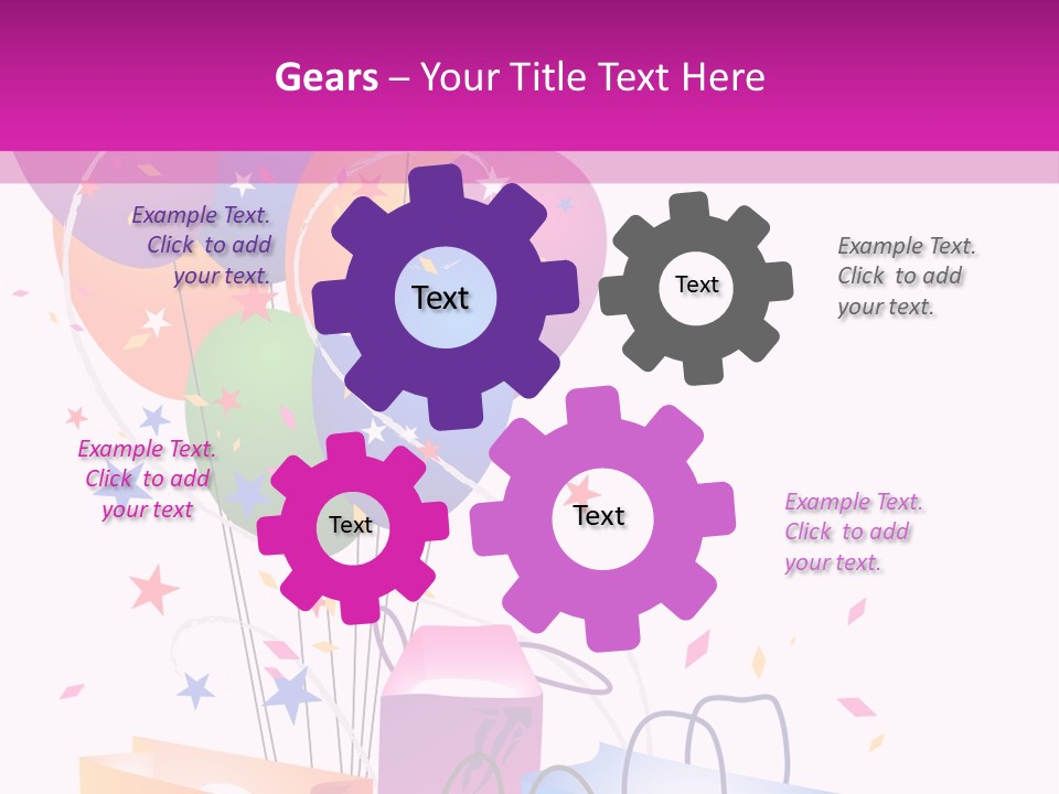 Jubilee Bargains Vector PowerPoint Template