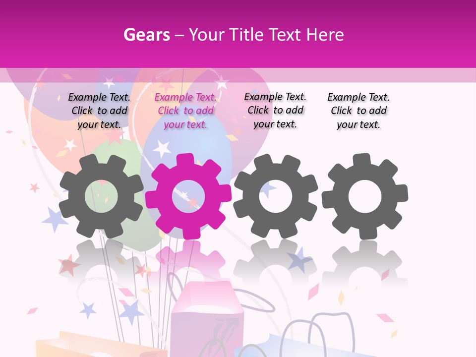 Jubilee Bargains Vector PowerPoint Template