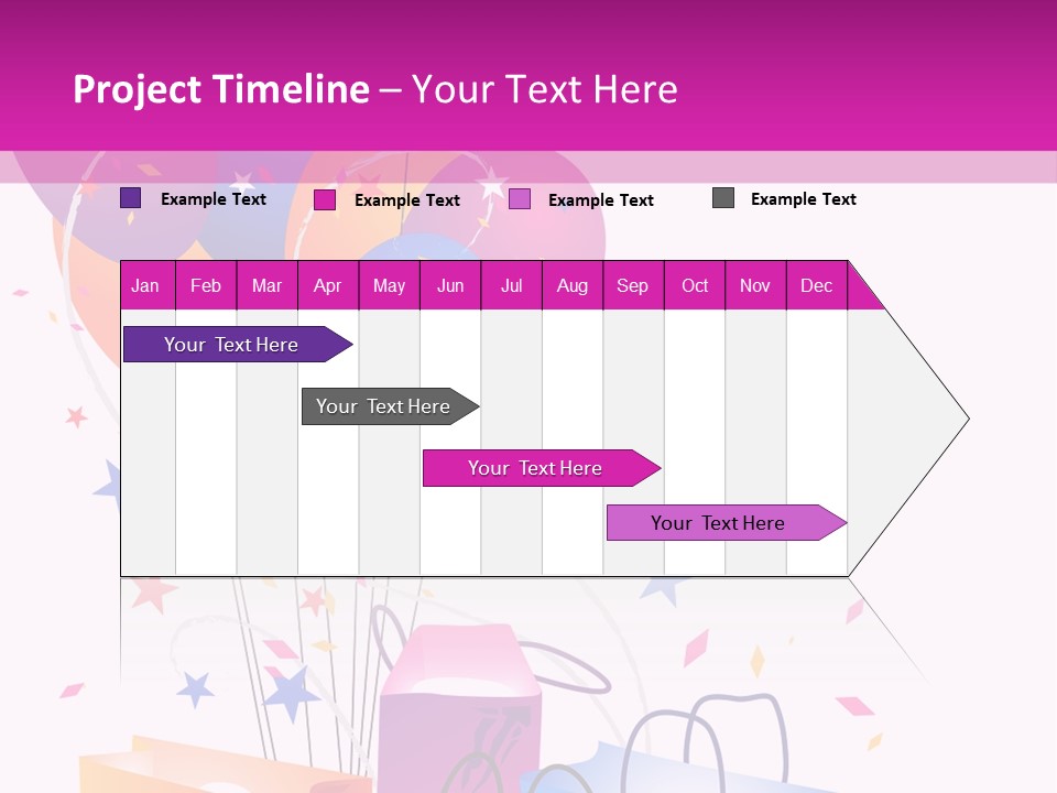 Jubilee Bargains Vector PowerPoint Template