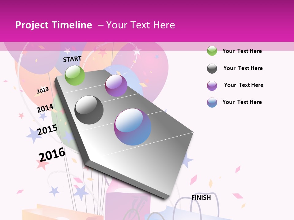 Jubilee Bargains Vector PowerPoint Template