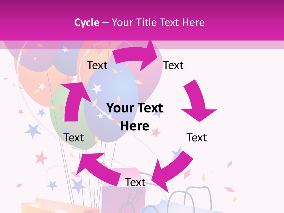 Jubilee Bargains Vector PowerPoint Template