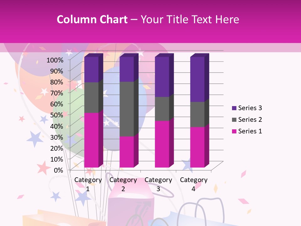 Jubilee Bargains Vector PowerPoint Template