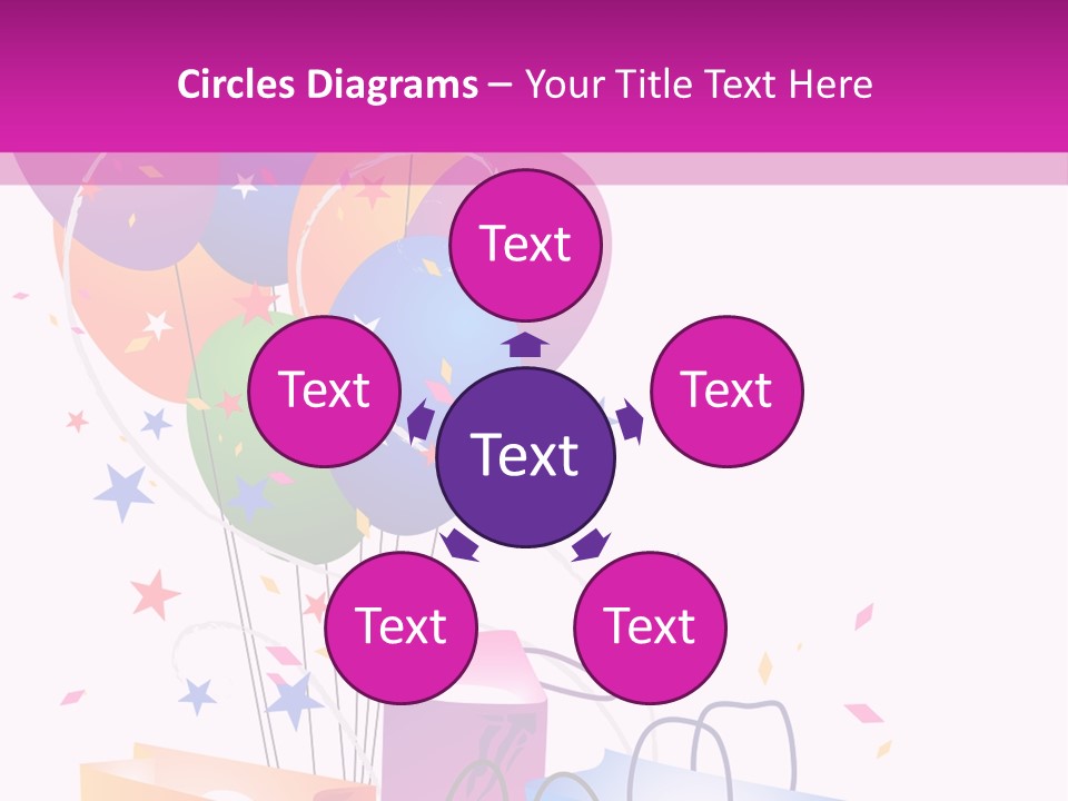 Jubilee Bargains Vector PowerPoint Template