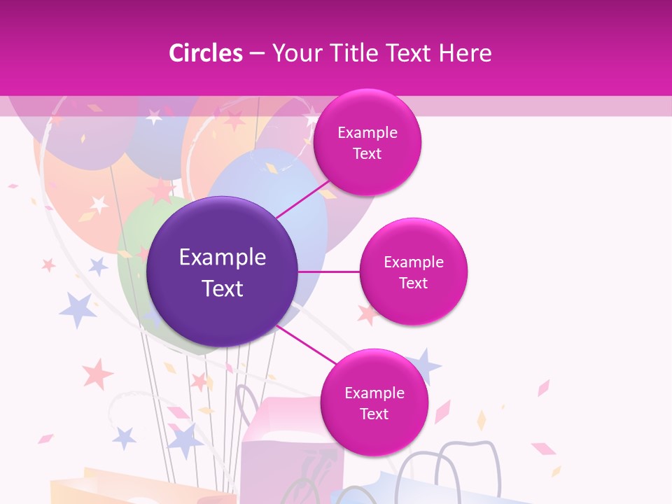 Jubilee Bargains Vector PowerPoint Template