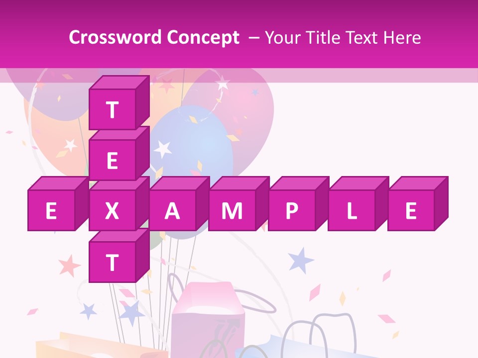 Jubilee Bargains Vector PowerPoint Template