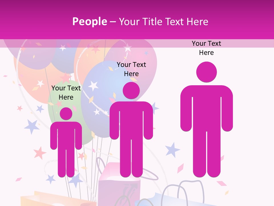 Jubilee Bargains Vector PowerPoint Template