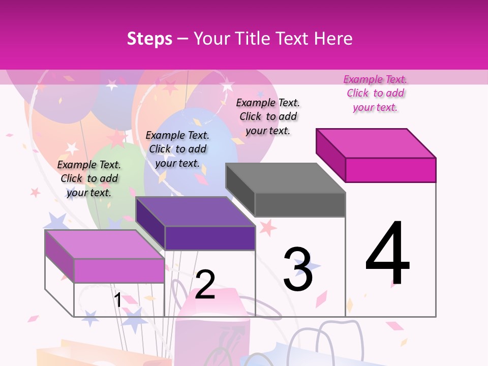 Jubilee Bargains Vector PowerPoint Template