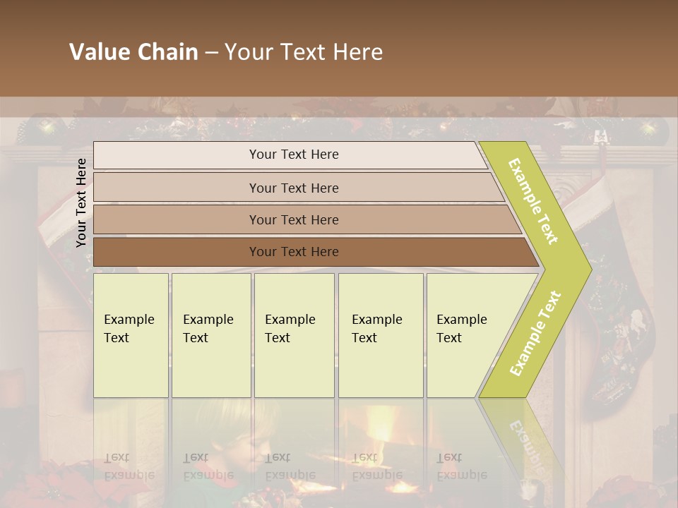 Hearth Christmas Guessing PowerPoint Template