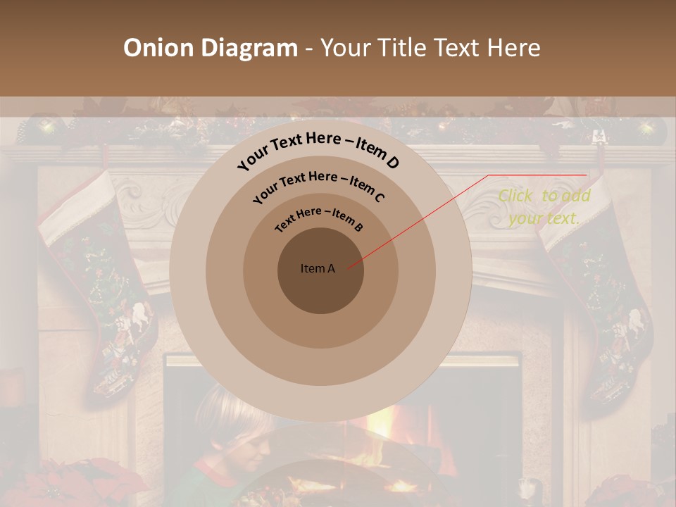 Hearth Christmas Guessing PowerPoint Template
