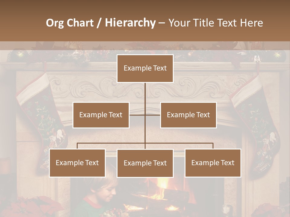 Hearth Christmas Guessing PowerPoint Template