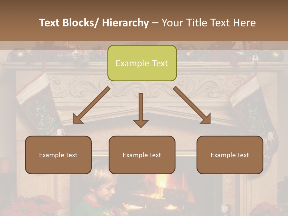 Hearth Christmas Guessing PowerPoint Template