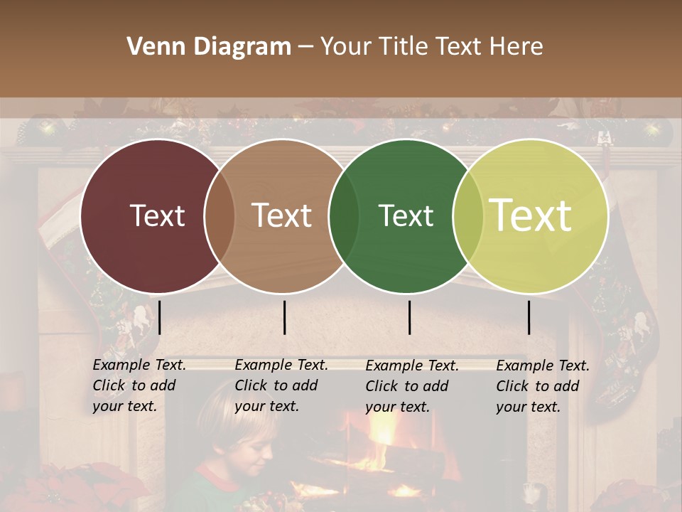 Hearth Christmas Guessing PowerPoint Template