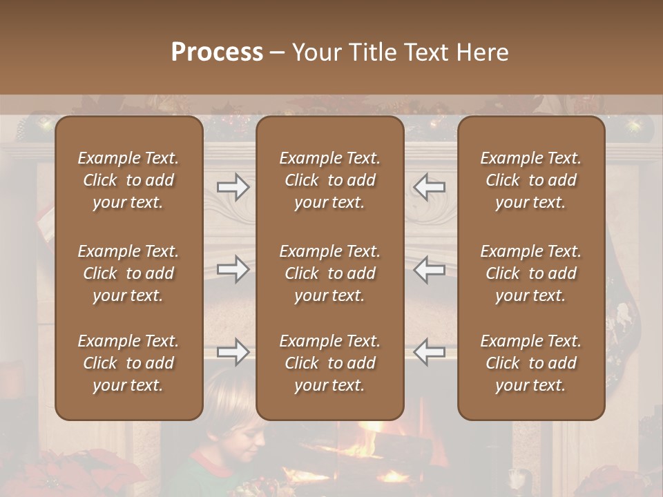 Hearth Christmas Guessing PowerPoint Template