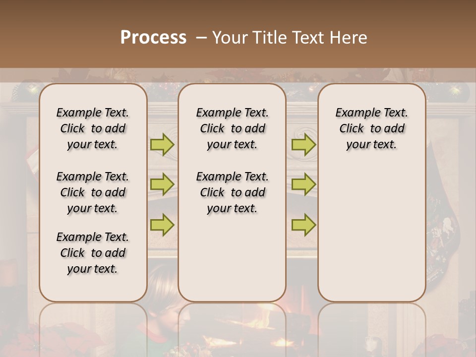Hearth Christmas Guessing PowerPoint Template
