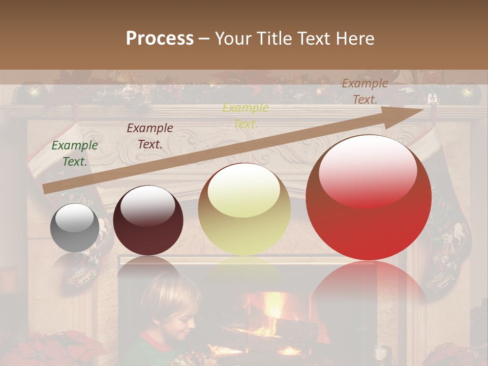 Hearth Christmas Guessing PowerPoint Template