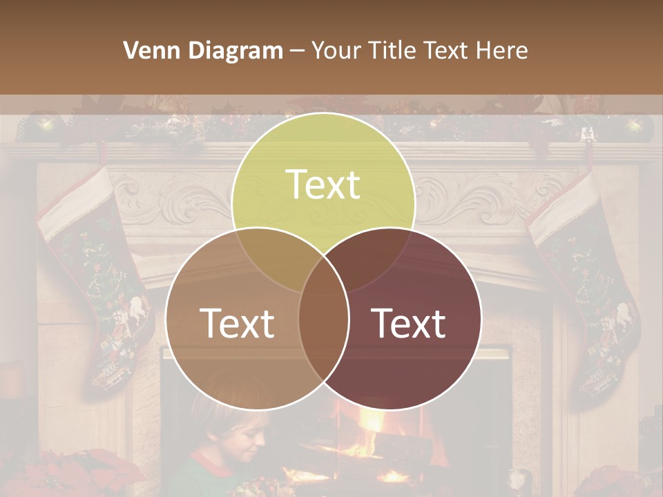 Hearth Christmas Guessing PowerPoint Template