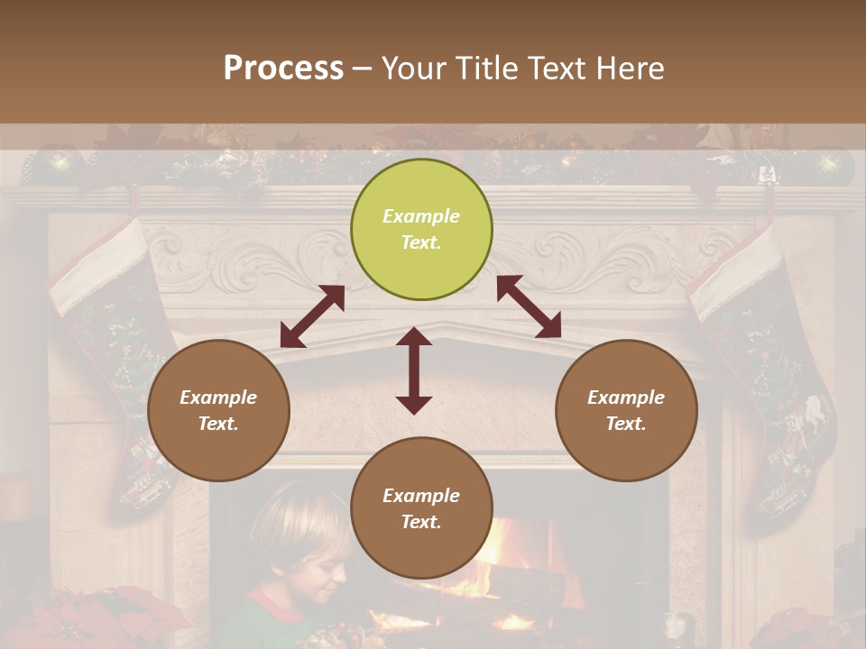 Hearth Christmas Guessing PowerPoint Template