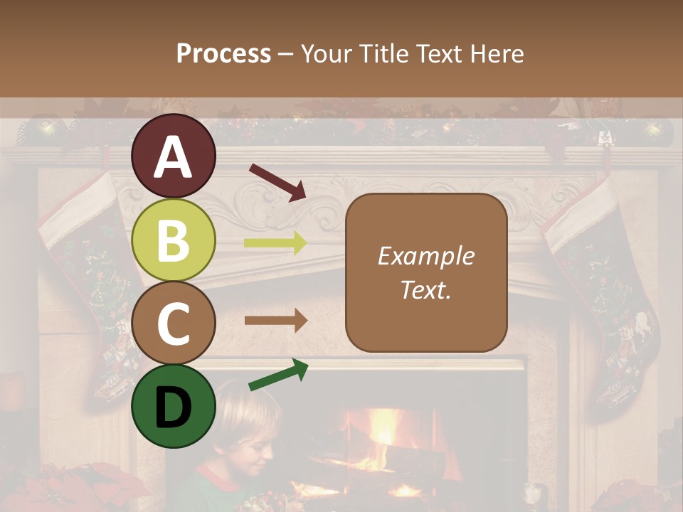 Hearth Christmas Guessing PowerPoint Template