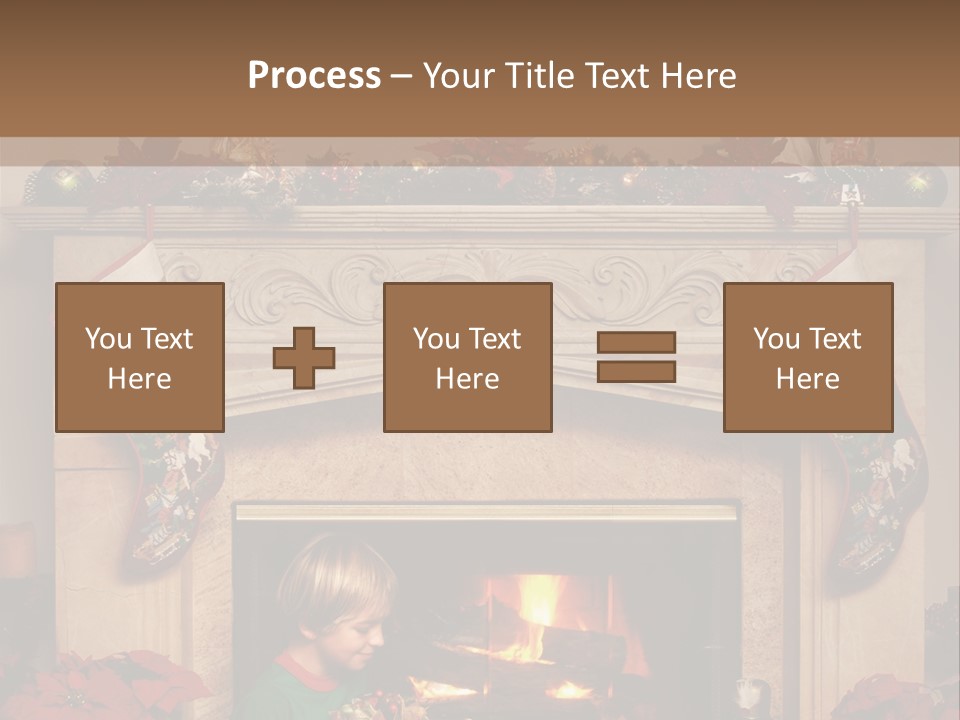 Hearth Christmas Guessing PowerPoint Template