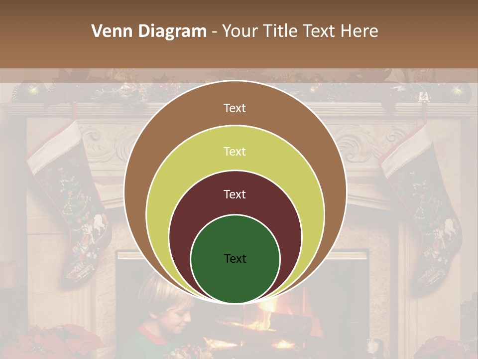 Hearth Christmas Guessing PowerPoint Template