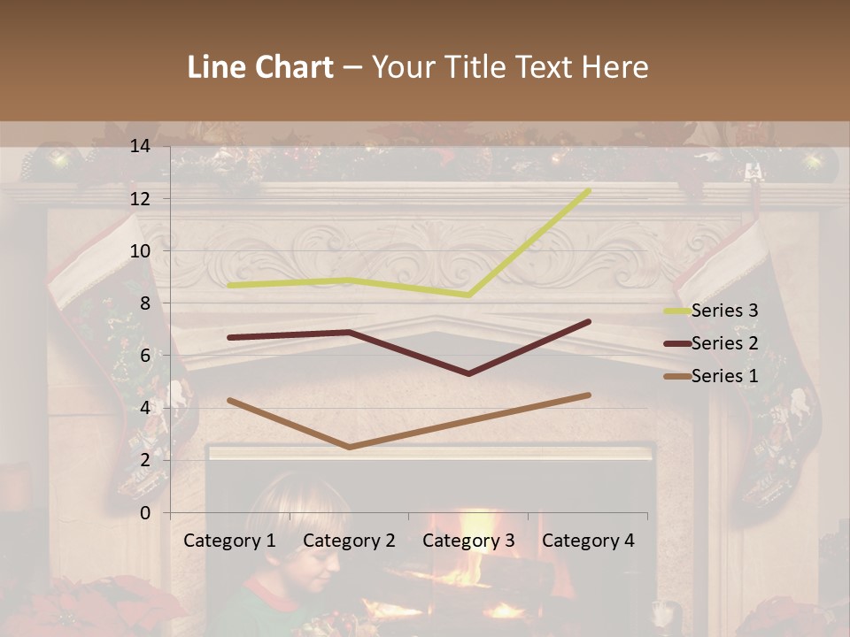 Hearth Christmas Guessing PowerPoint Template