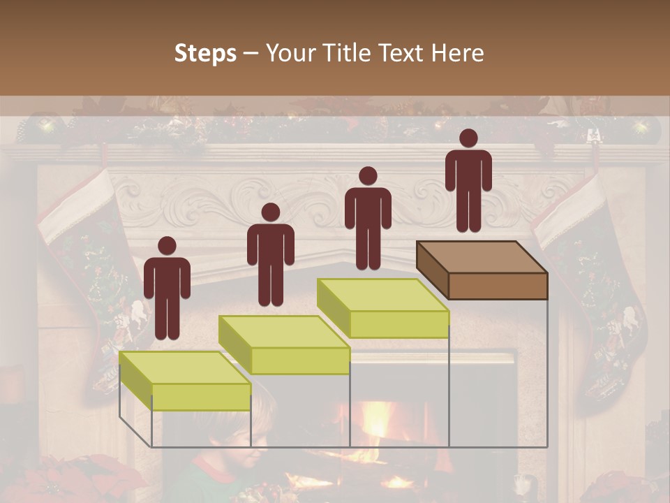 Hearth Christmas Guessing PowerPoint Template