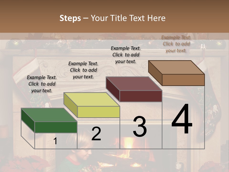Hearth Christmas Guessing PowerPoint Template