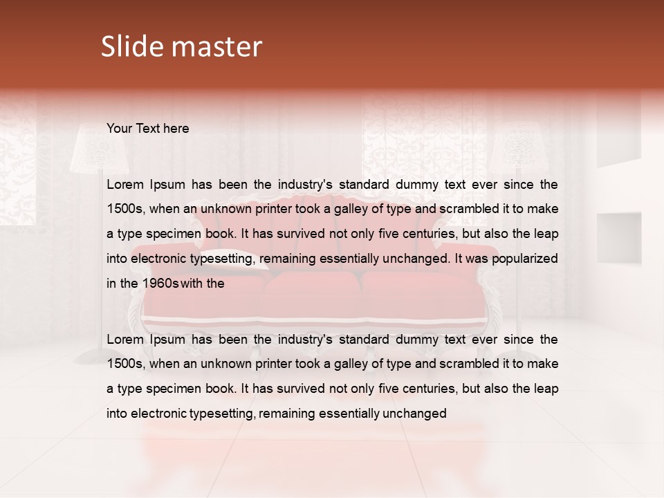 Conference Team Itting PowerPoint Template