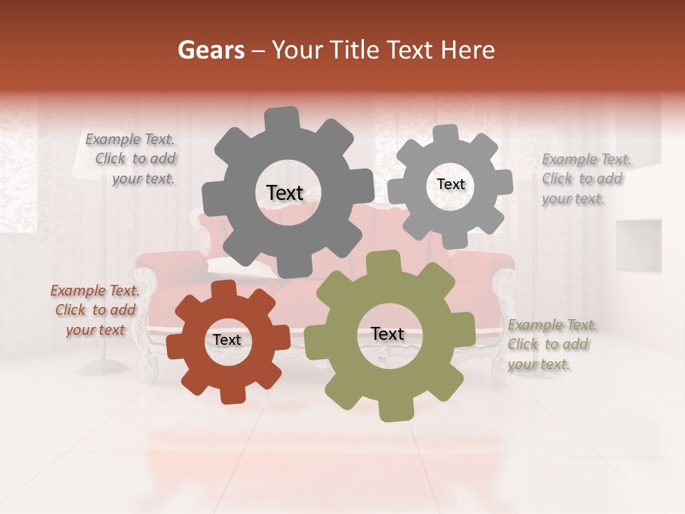 Conference Team Itting PowerPoint Template