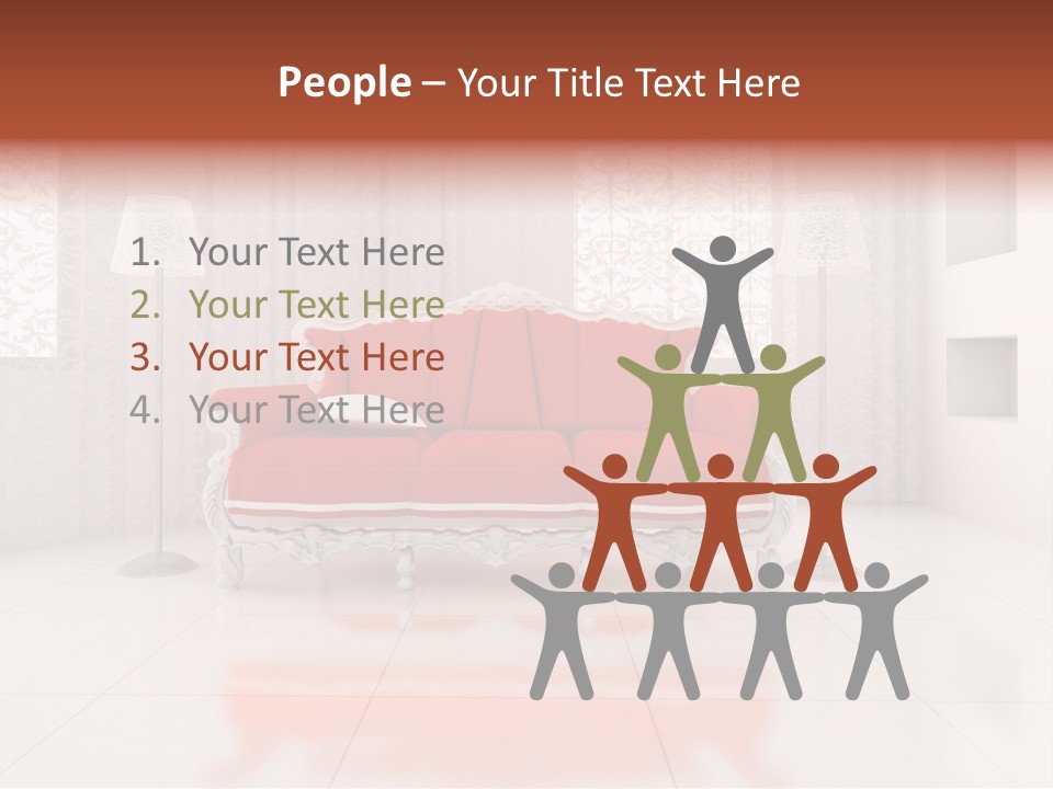 Conference Team Itting PowerPoint Template