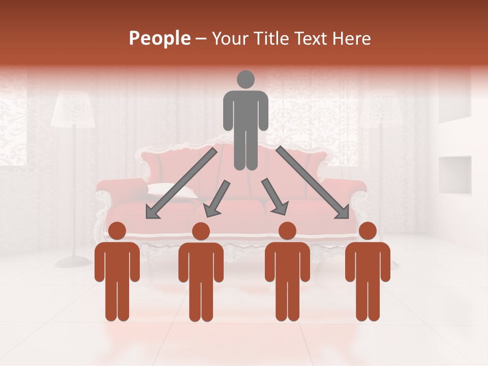 Conference Team Itting PowerPoint Template