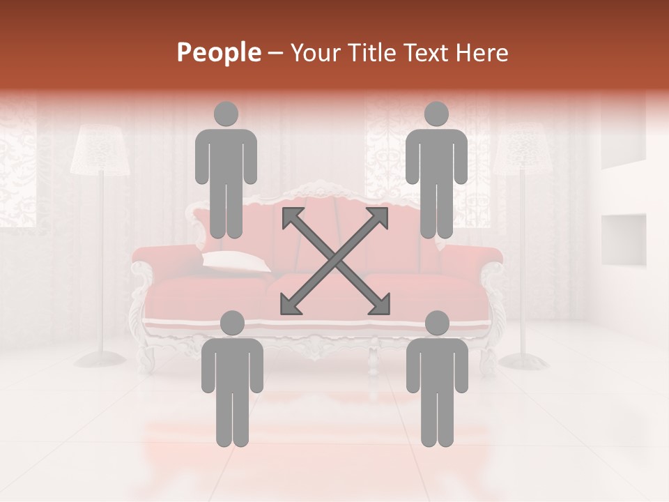 Conference Team Itting PowerPoint Template