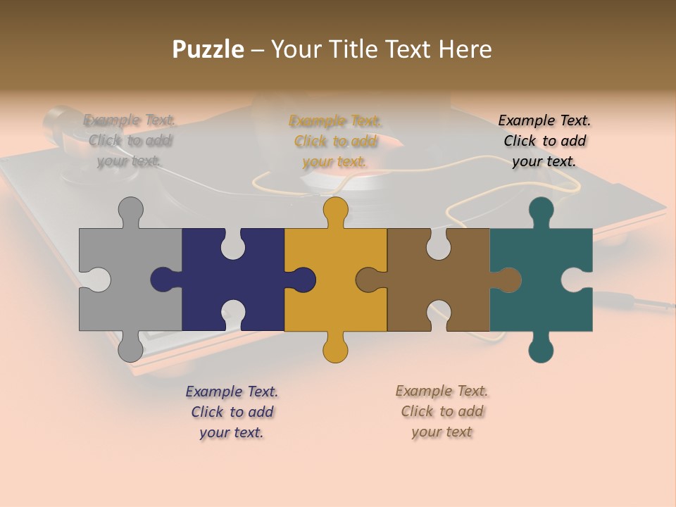 Character Corporation Happy PowerPoint Template