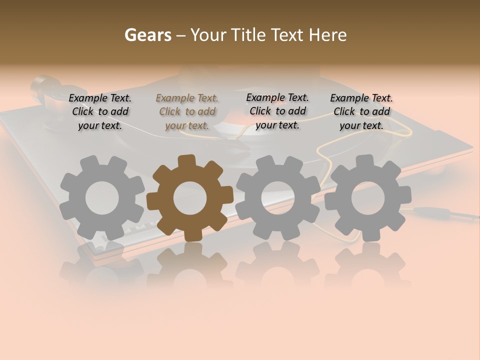 Character Corporation Happy PowerPoint Template