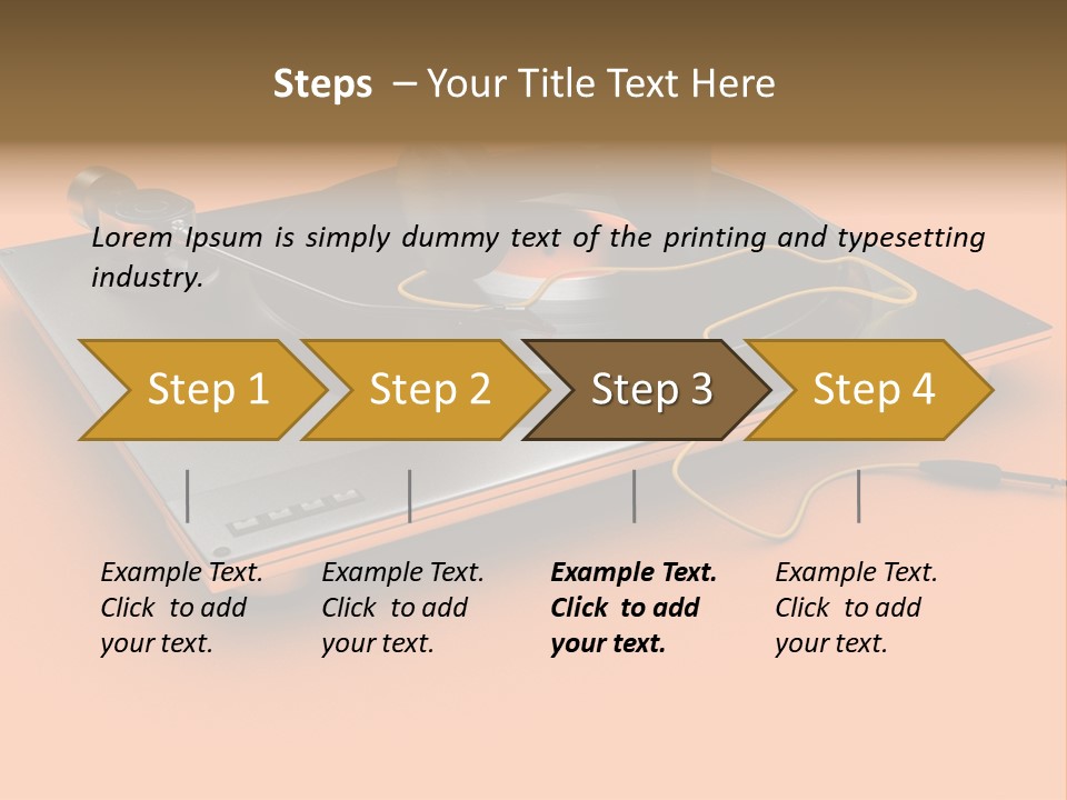 Character Corporation Happy PowerPoint Template