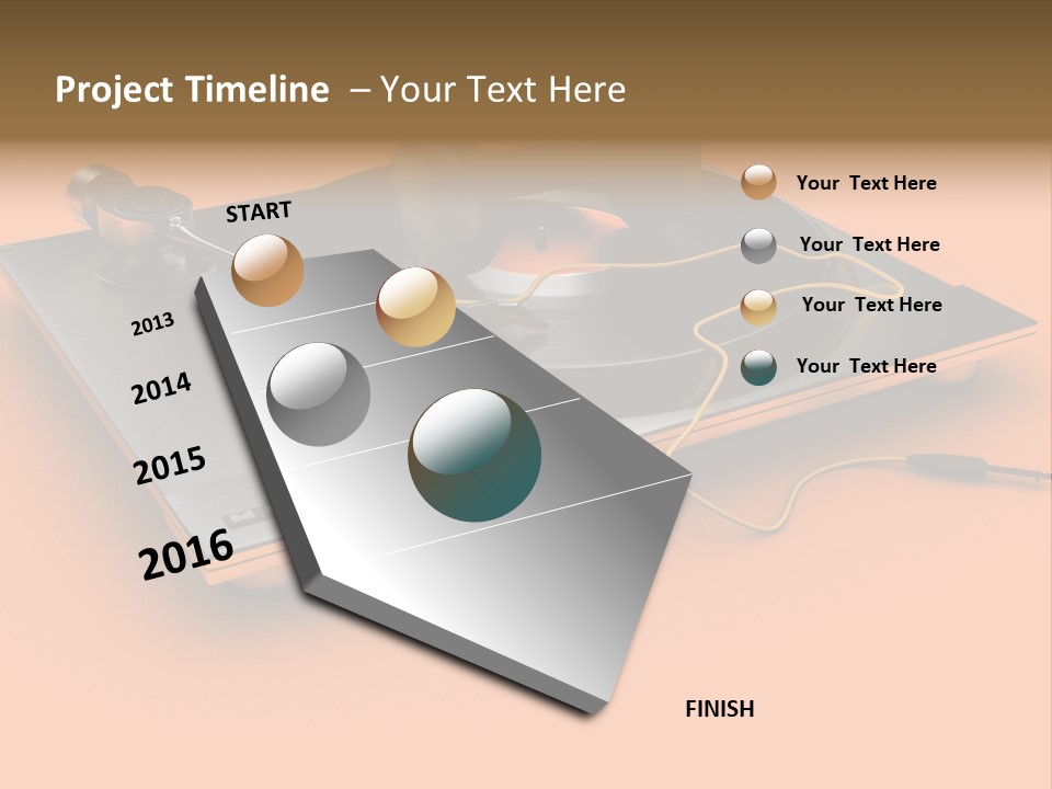 Character Corporation Happy PowerPoint Template