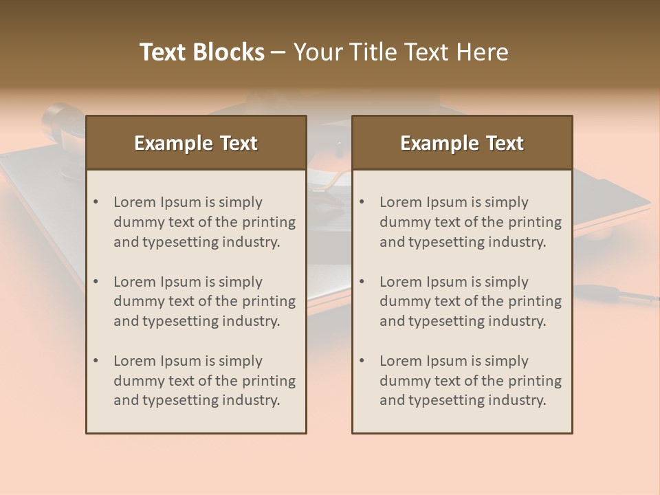 Character Corporation Happy PowerPoint Template