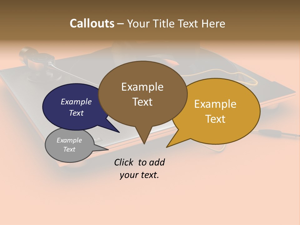 Character Corporation Happy PowerPoint Template