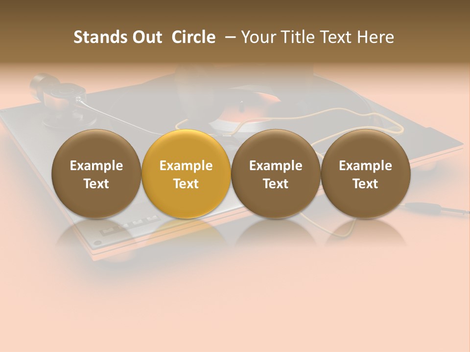 Character Corporation Happy PowerPoint Template