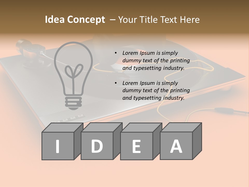 Character Corporation Happy PowerPoint Template