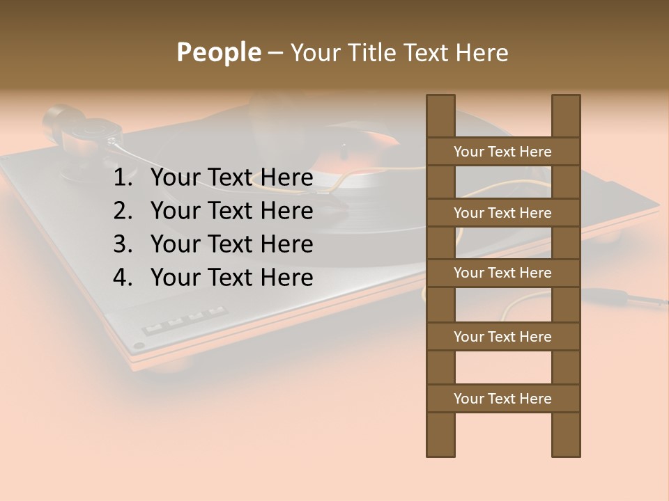 Character Corporation Happy PowerPoint Template