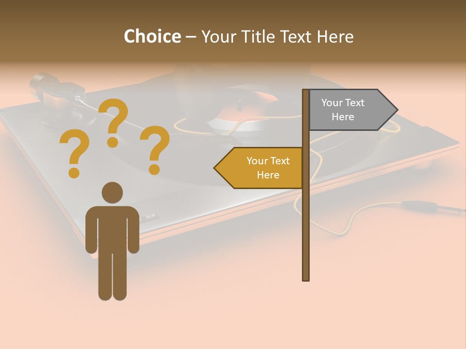 Character Corporation Happy PowerPoint Template