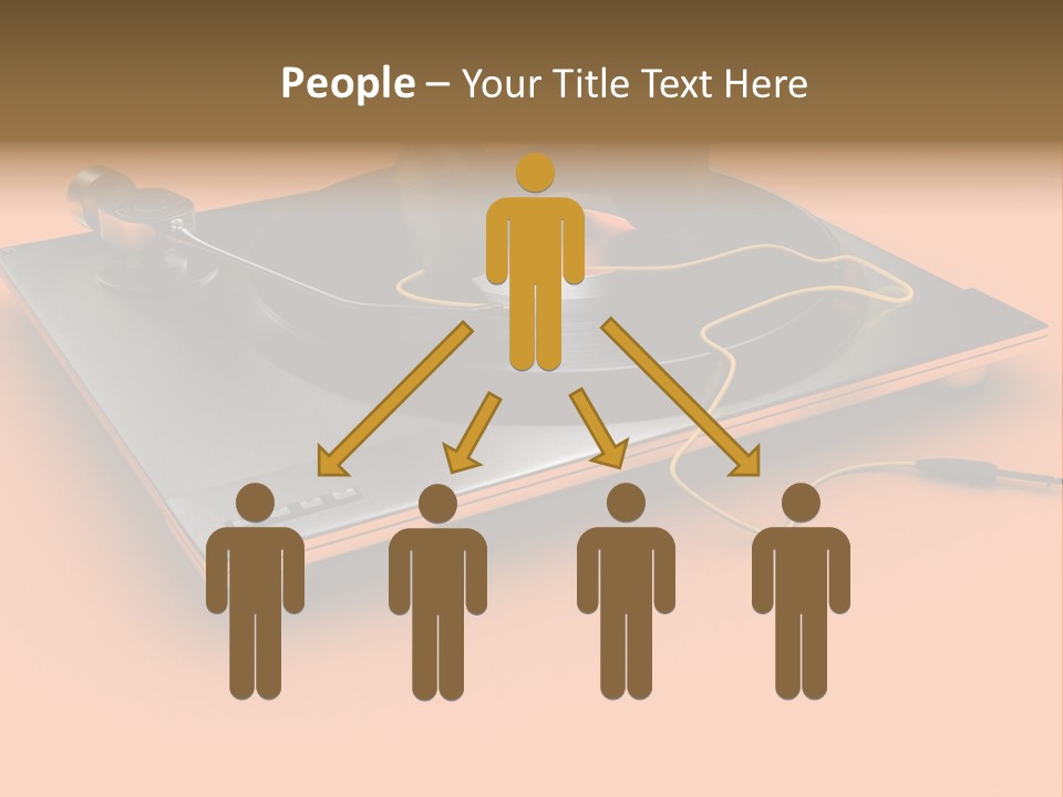 Character Corporation Happy PowerPoint Template